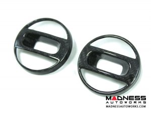 FIAT 500 Climate Control Display Frame - Carbon Fiber